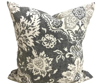 GRAY Pillow Covers TAN PILLOWS Grey Throw Pillow Covers Tan - Etsy | Etsy (US)