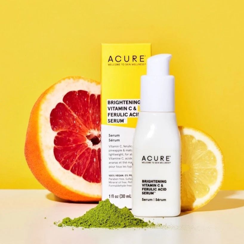 Brightening vitamin c & ferulic acid serum | Acure