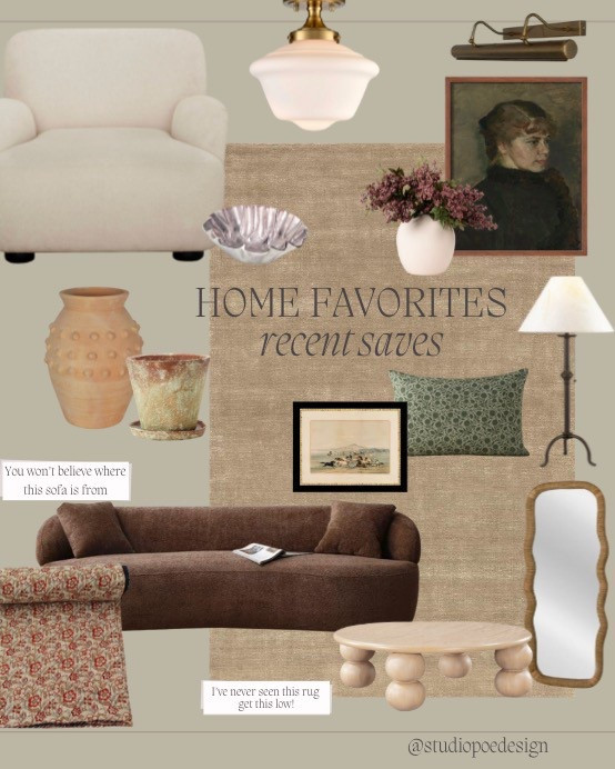 Living room decor finds ✨🤍 

Etsy finds, Amazon finds, Amazon home, rug, wool, sofa, arch, stems, vases, pottery, vintage art, accent chair, blanket, throw blanket, wall mirror, bowl, flush mount light, art, table lamp

#LTKFindsUnder100 #LTKHome #LTKFindsUnder50