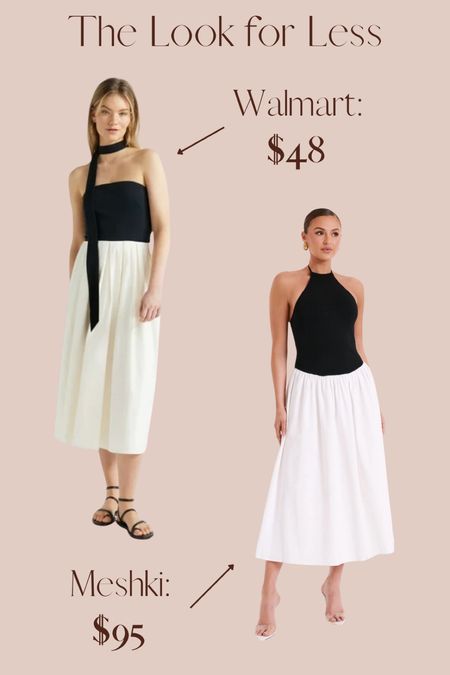 This midi dress style is trending this season! 

#LTKstyletip #LTKfindsunder50