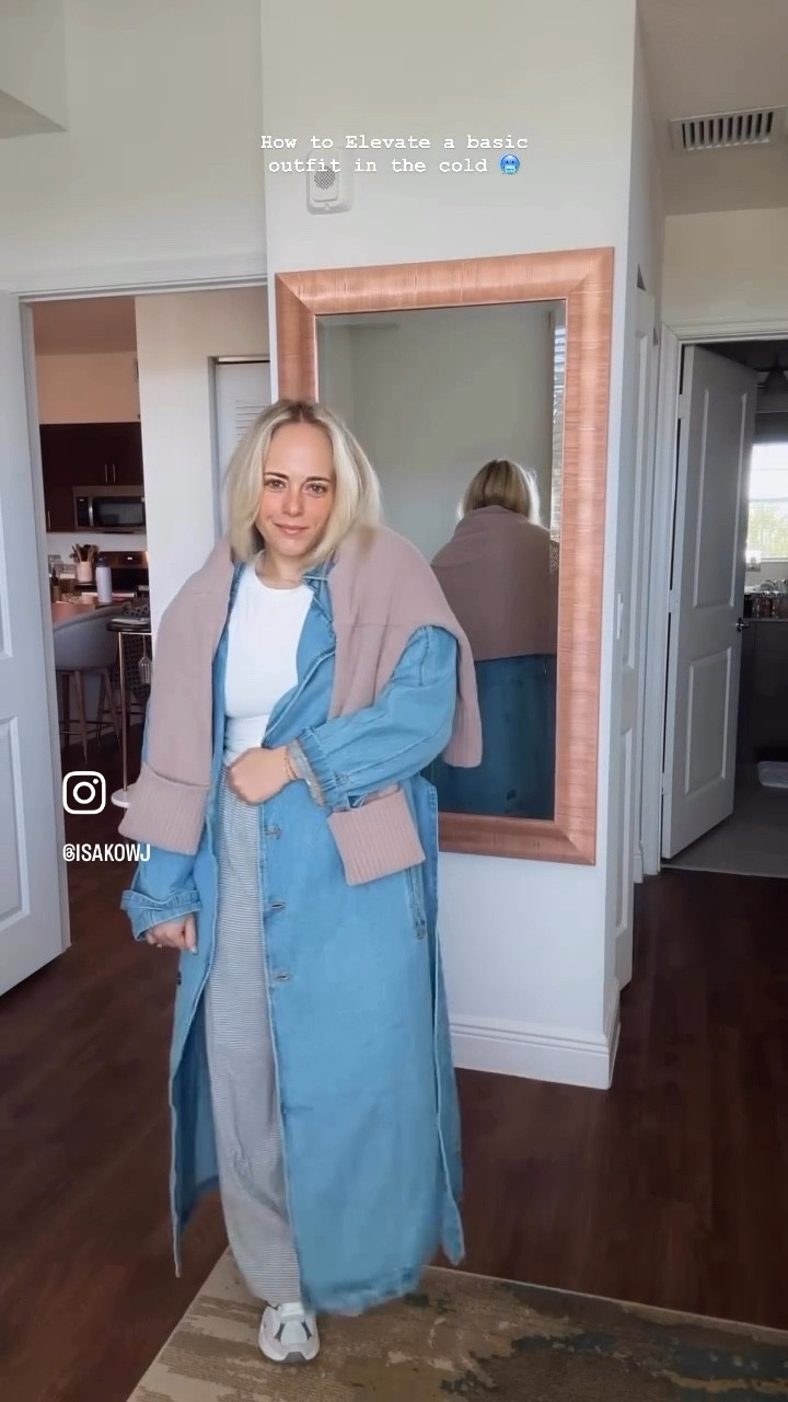 Trench coat for this cold weather 

#LTKootd #LTKdayinmylife #LTKgrwm