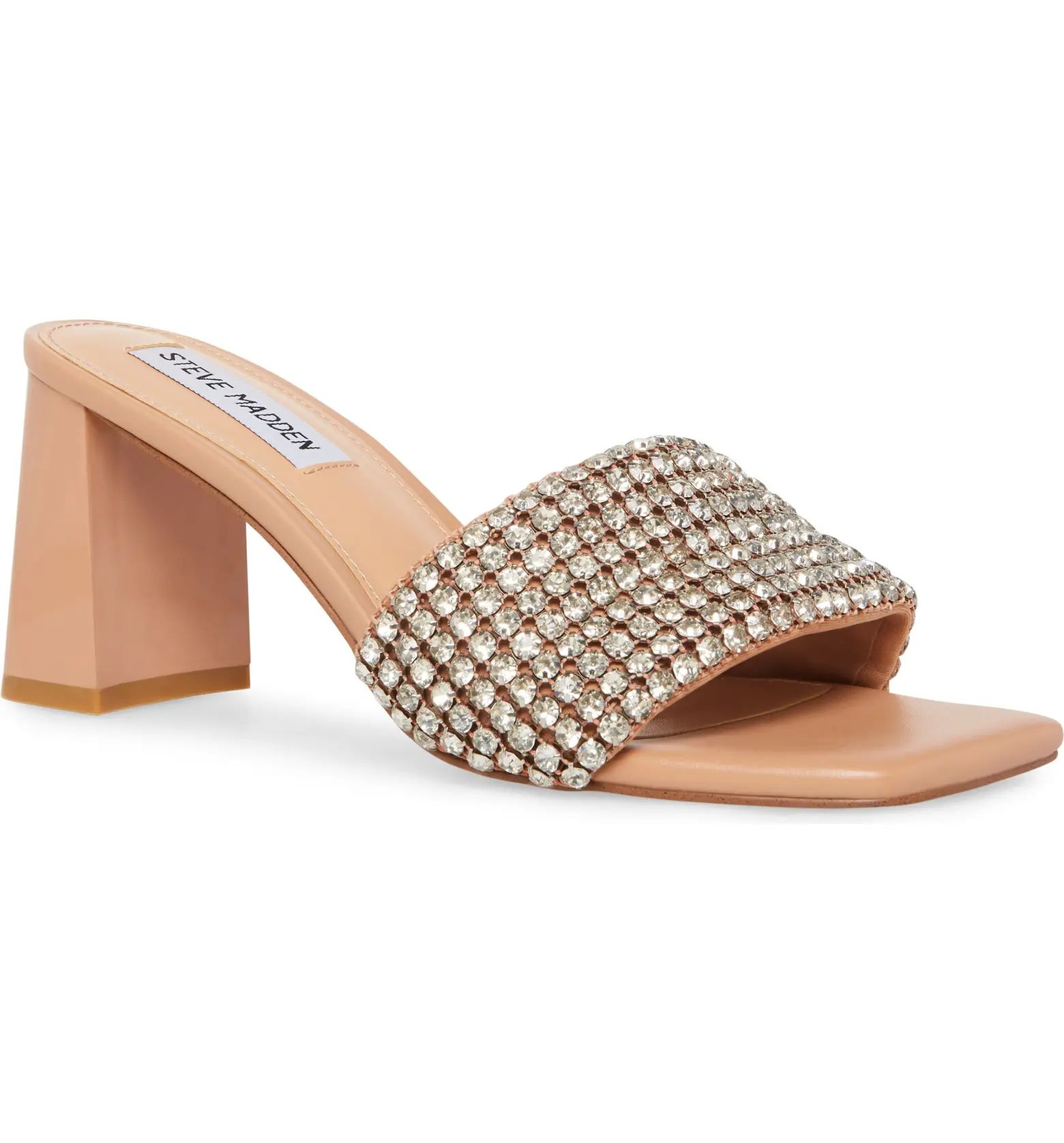 Steve Madden Laney Rhinestone Sandal | Nordstrom | Nordstrom