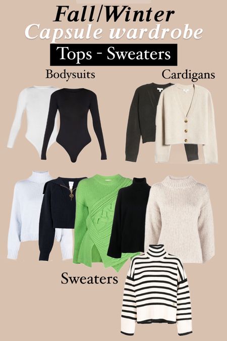 Fall- winter wardrobe Guide🖤

#LTKstyletip #LTKCyberweek #LTKSeasonal