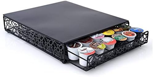 Home-it 42 Keurig k cup holder - Drawer for Keurig cup holder - Metal designed k cup storage | Amazon (US)