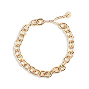 Alicia Link Necklace Gold | Mignonne Gavigan