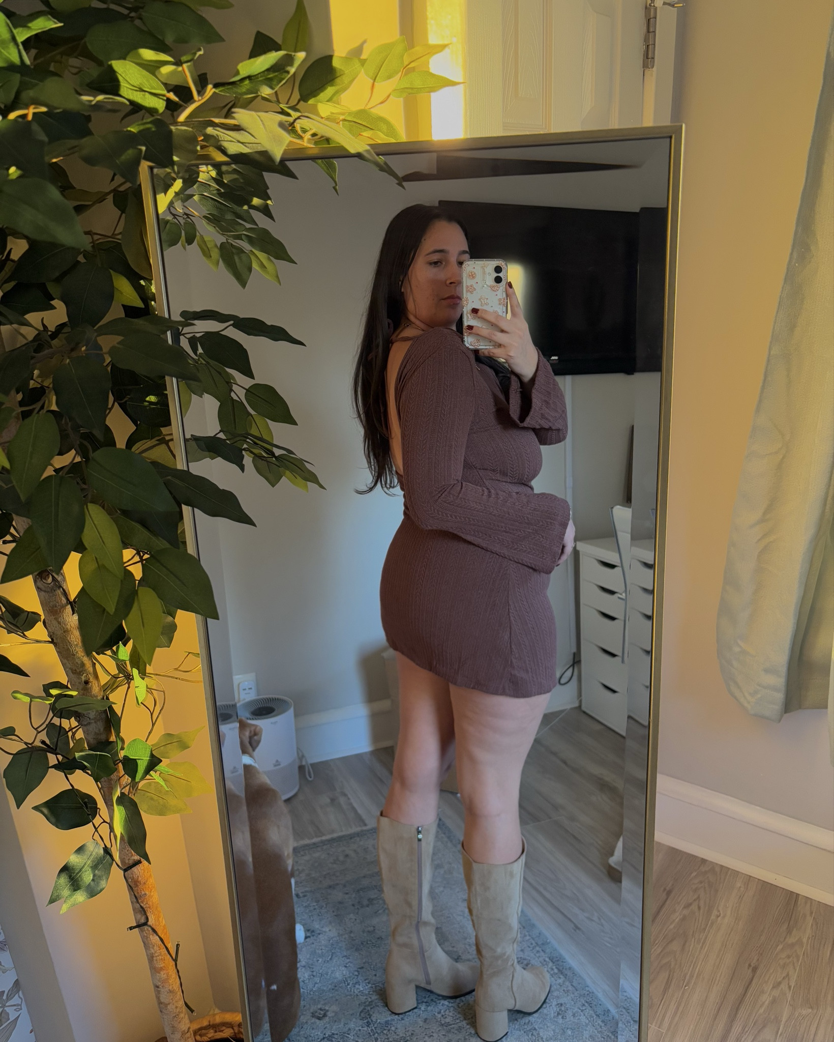 dinner dress 🤎

#LTKFindsUnder50 #LTKMidsize #LTKSeasonal