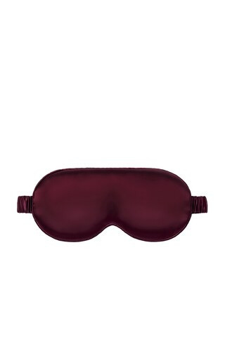 slip Pure Silk Contour Sleep Mask in Crimson - Burgundy. Size all. | FWRD 