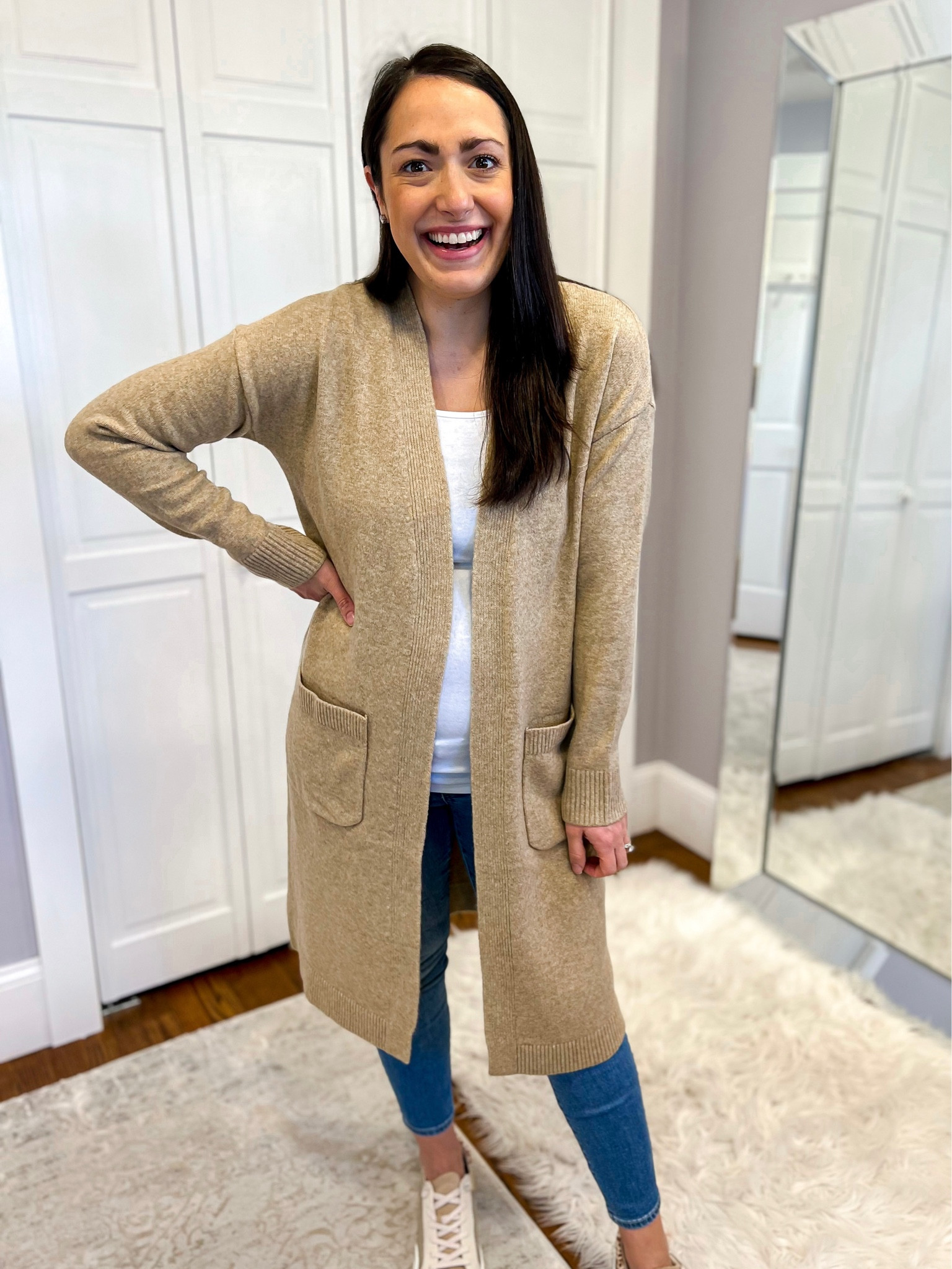 Loft long pocket cardigan: small

#LTKsalealert #LTKbump #LTKstyletip