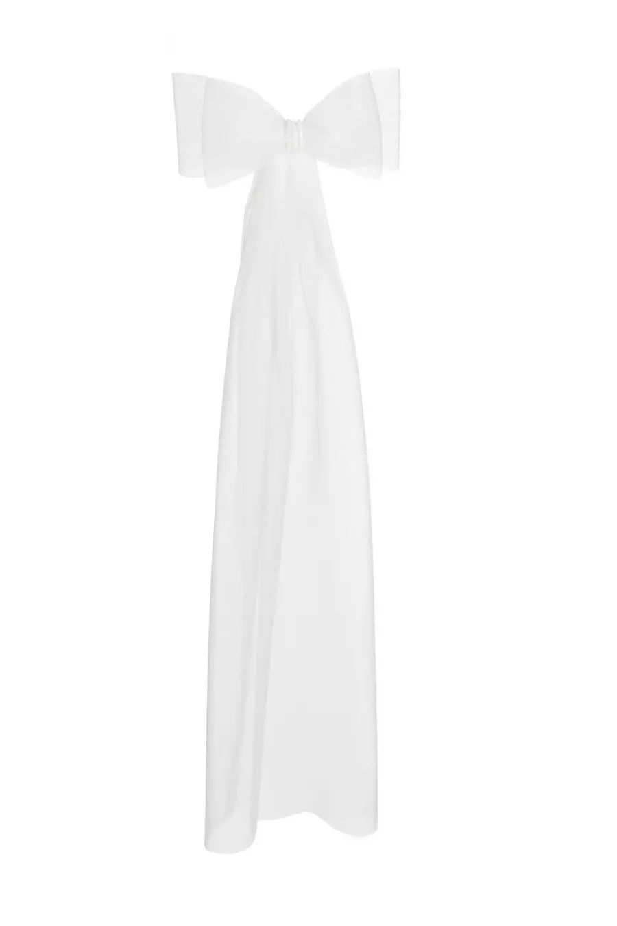 Bridal White Bow Veil | Quiz Clothing