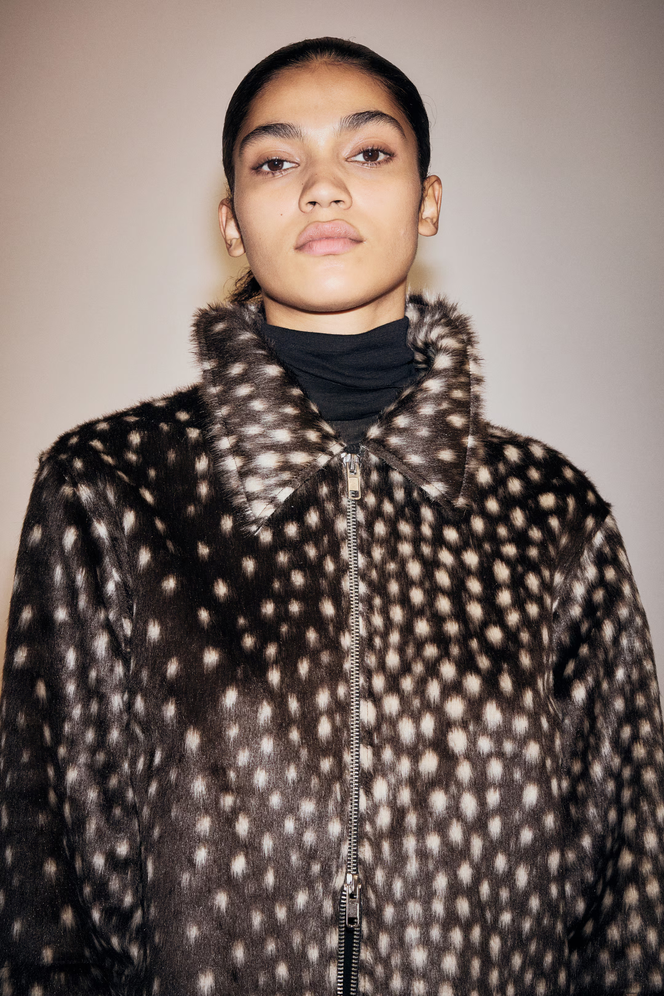 Fuzzy jacket | H&M (UK, MY, IN, SG, PH, TW, HK)