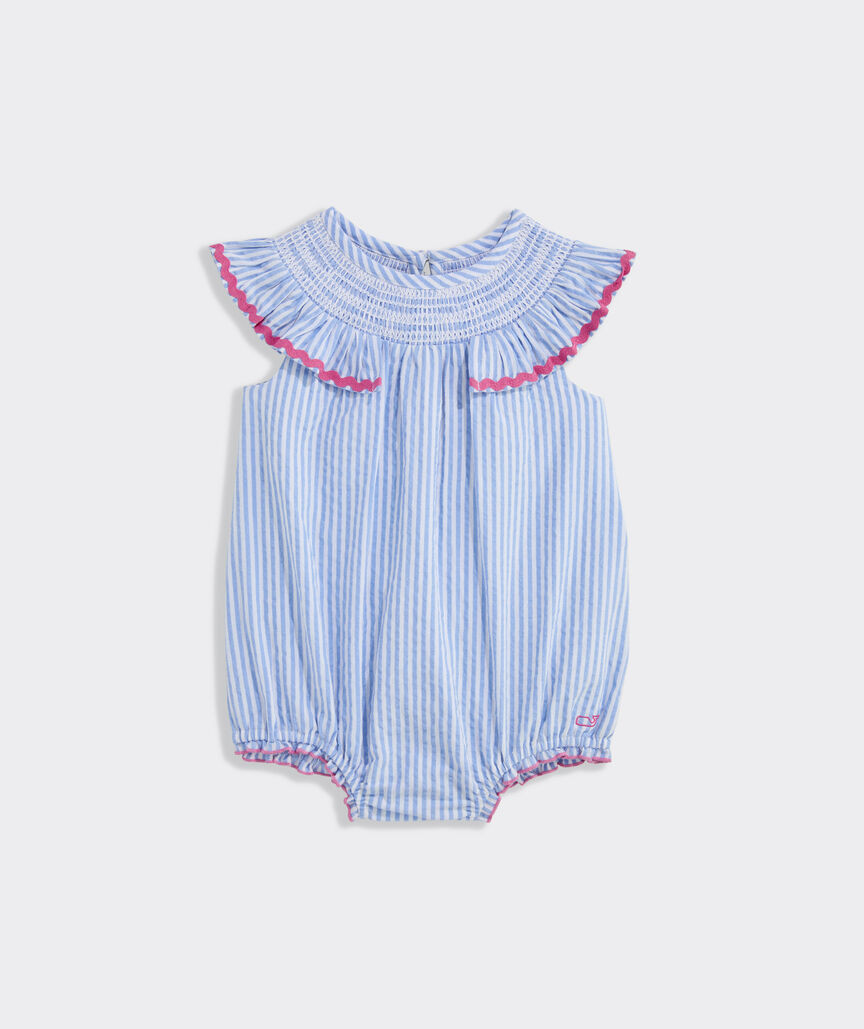 Baby Regan Seersucker Bubble | vineyard vines