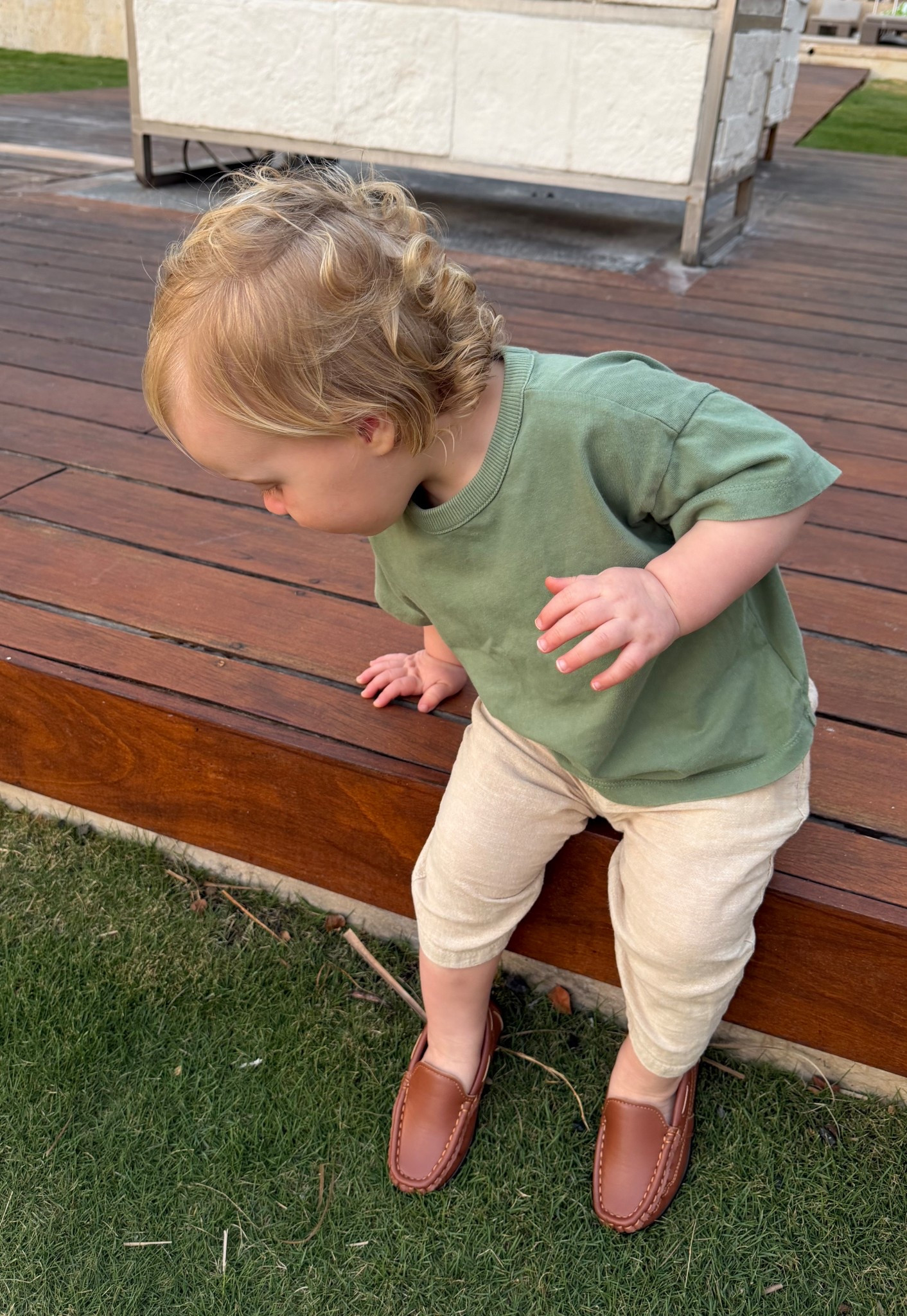 Vacation outfit one year old boy
Gap outfit 
Amazon shoes loafers 

#LTKTravel #LTKKids #LTKBaby