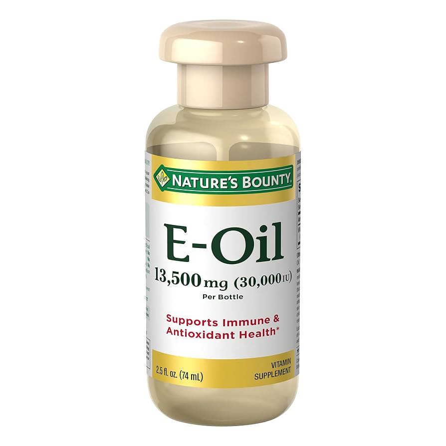 Nature’s Bounty Vitamin E Oil, Supports Immune & Antioxidant, 30,000IU Vitamin E, Topical or Or... | Amazon (US)