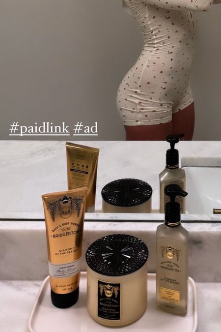 #paidlink #ad @bathandbodyworks x Bridgerton collection all smells so good! 😍👑 they have so many other cute little trinkets in the collection too! 

#LTKhome #LTKbeauty #LTKSeasonal