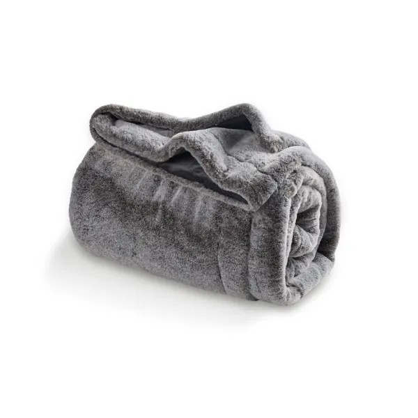 Footsac Blanket: Charcoal Wombat Phur - Lovesac | Lovesac