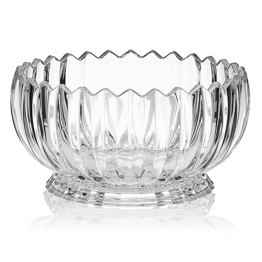 Mikasa Estate Crystal Footed Bowl, 9 Inch | Amazon (US)
