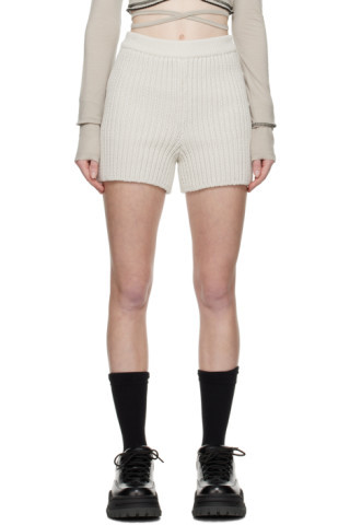 lesugiatelier - White Cozy Shorts | SSENSE