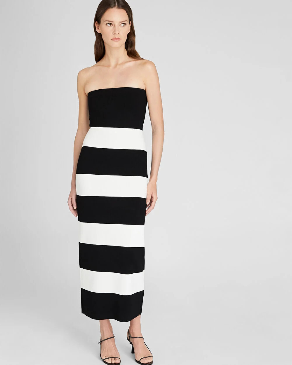 Milano Strapless Maxi Dress | Club Monaco (Global)