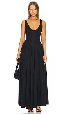 DELFI Isodora Long Dress in Black from Revolve.com | Revolve Clothing (Global)