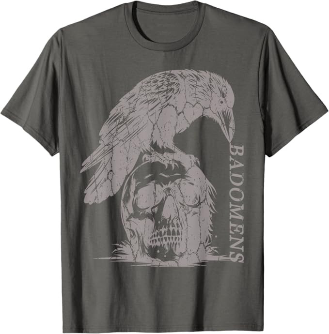 Bad Omens Raven’s Night Autumn Cemetery Graphic Tee Merch T-Shirt | Amazon (US)