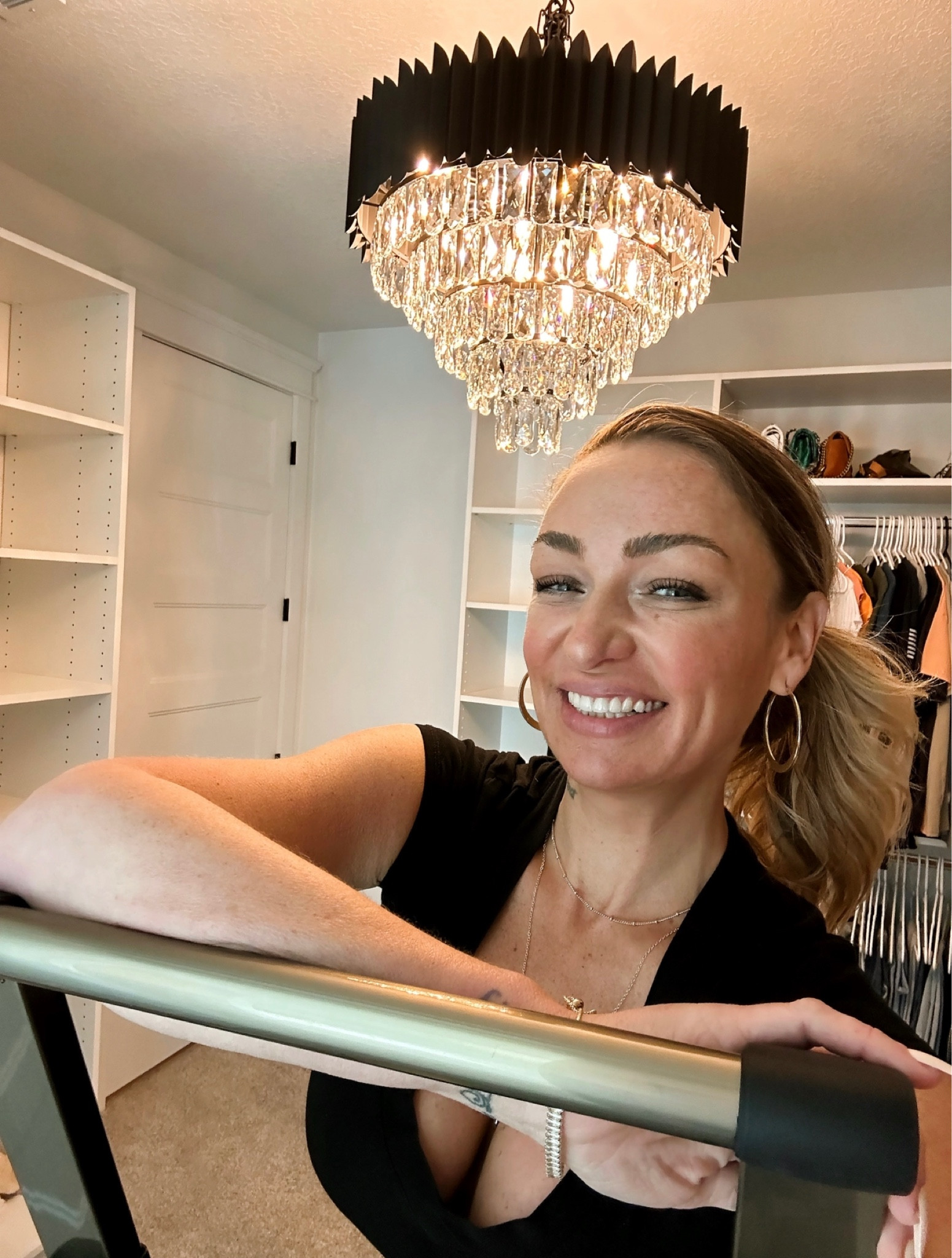 Obsessed with this chandelier! 

#LTKHoliday #LTKhome #LTKsalealert