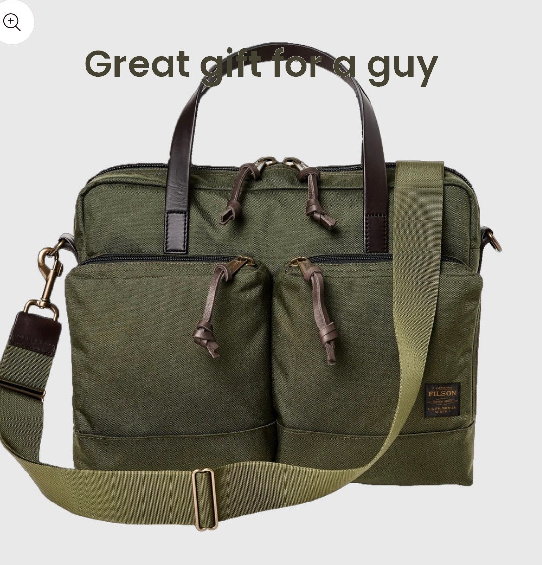 For that hard to shop for guy in your lift - I love this great briefcase / bag

#LTKMens #LTKGiftGuide #LTKHoliday
