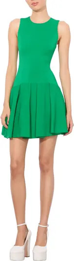 Alice + Olivia Adley Pleated Drop Waist Dress | Nordstrom | Nordstrom