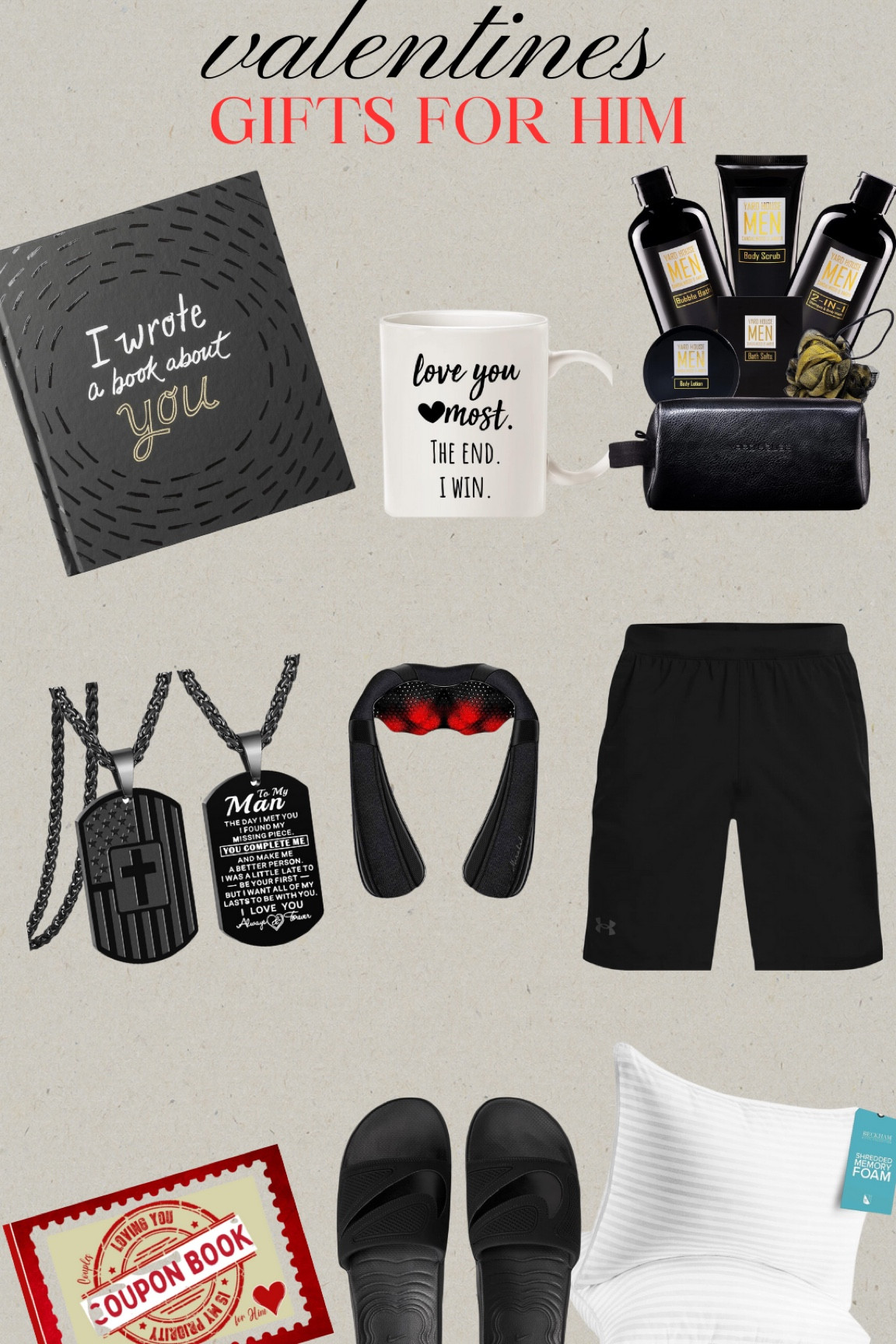 This was a bit of a challenge but I managed to come up with some great gifts for the special men in your life ❤️🖤

#LTKMostLoved #LTKSeasonal #LTKGiftGuide