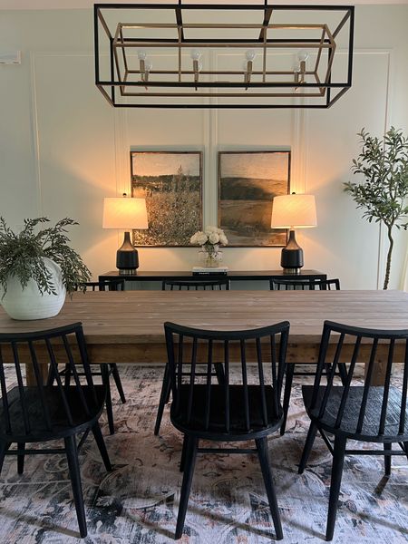 Creating cozy moments in the dining room! 
Modern organic home decor 

#LTKFind #LTKhome #LTKSeasonal