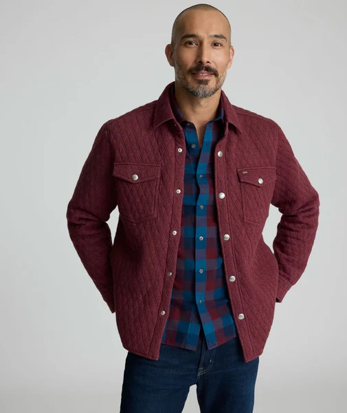 Quilted Shirt Jacket | UNTUCKit (US)
