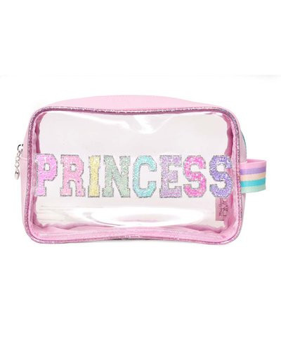 OMG Accessories Pink & Clear 'Princess' Pouch | Zulily