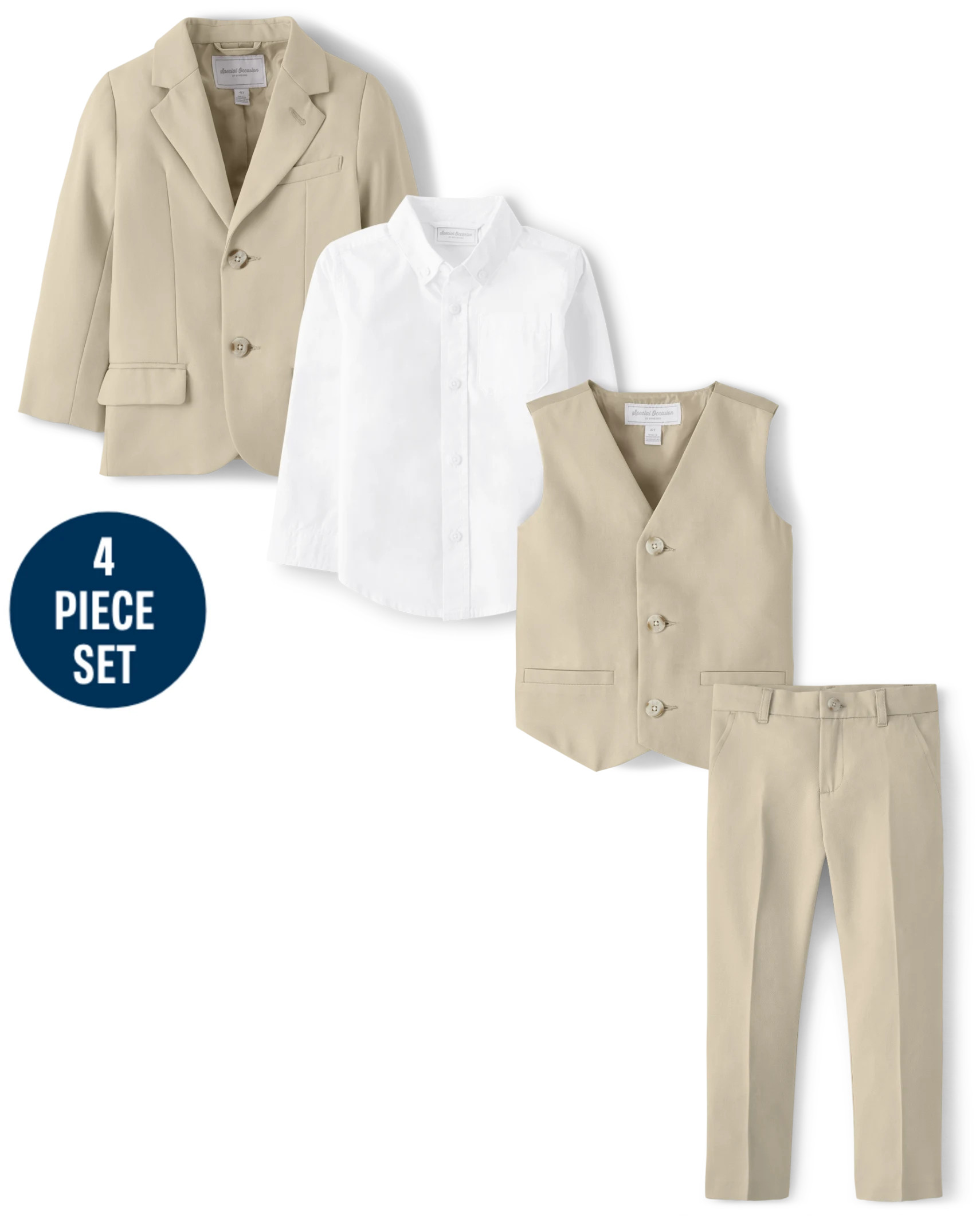 Boys Suit 4-Piece Set - Special Occasion - multi clr | The Children's Place