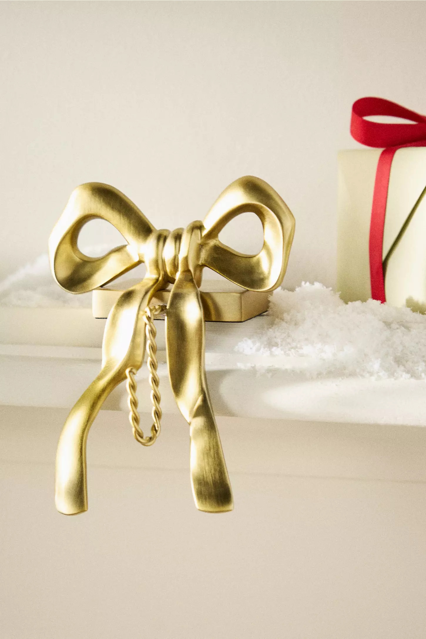 Bow Metal Stocking Holder | Anthropologie (US)