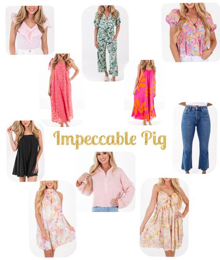 Impeccable Pig new arrivals! Loving these pastel and bright color looks for summer! Midi dress is great travels too! 

#LTKFindsUnder100 #LTKSeasonal #LTKTravel