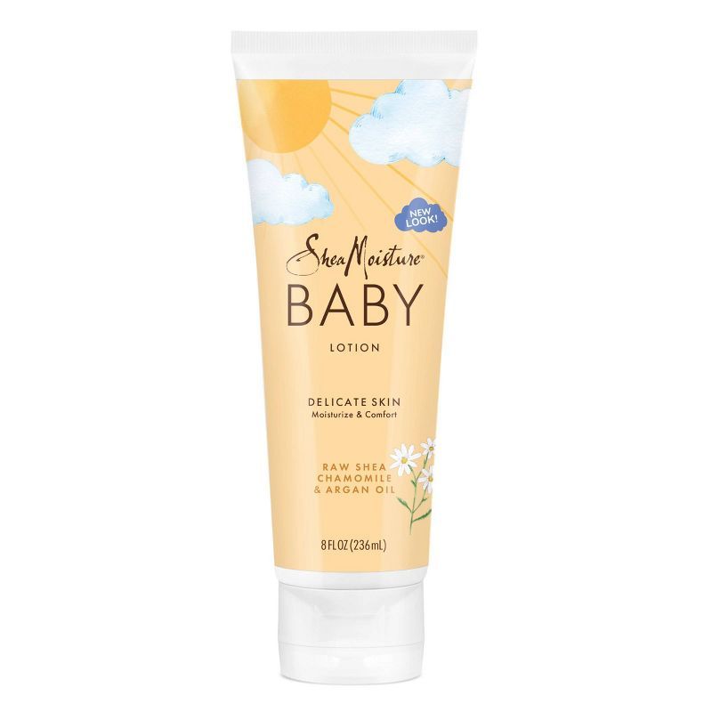 SheaMoisture Baby Lotion Raw Shea + Chamomile + Argan Oil Calm & Comfort for All Skin Types - 8 f... | Target