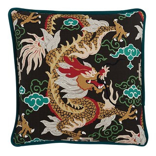 Jia Dragon Pillow Cover | Ballard Designs, Inc.