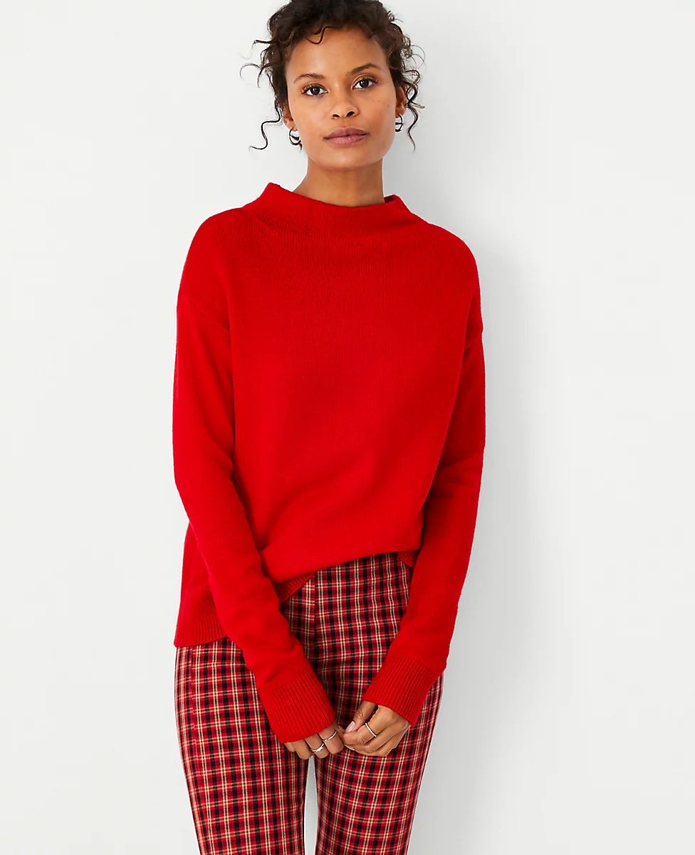 Funnel Neck Sweater | Ann Taylor (US)