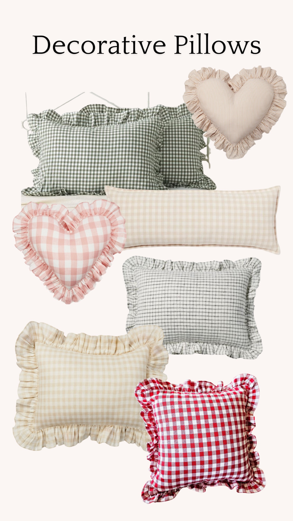 Cute, cozy decorative pillows ❤️

#LTKSeasonal #LTKHome #LTKFamily