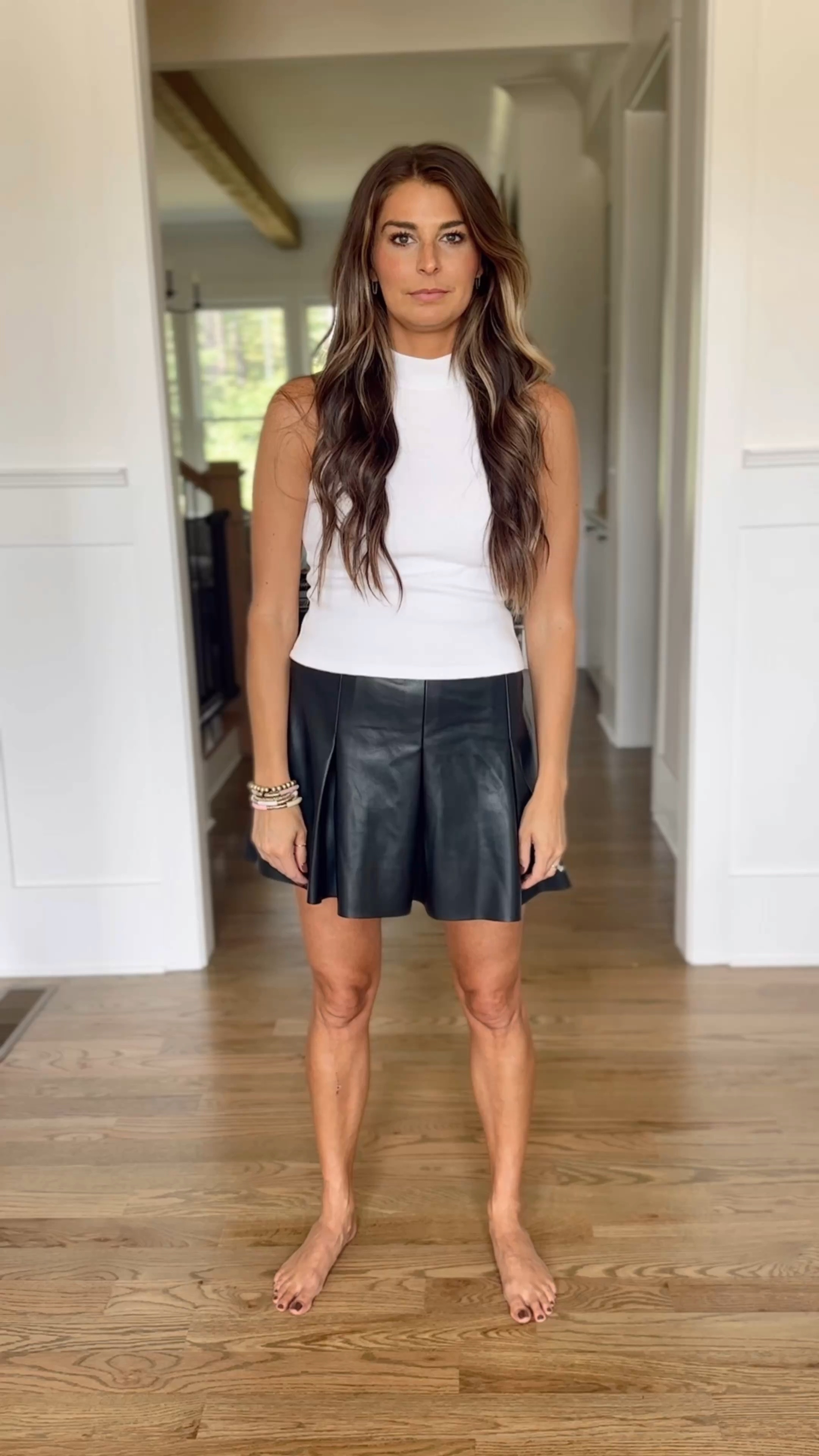 Wear vs style leather skirt 

#LTKHoliday #LTKSeasonal #LTKfindsunder100