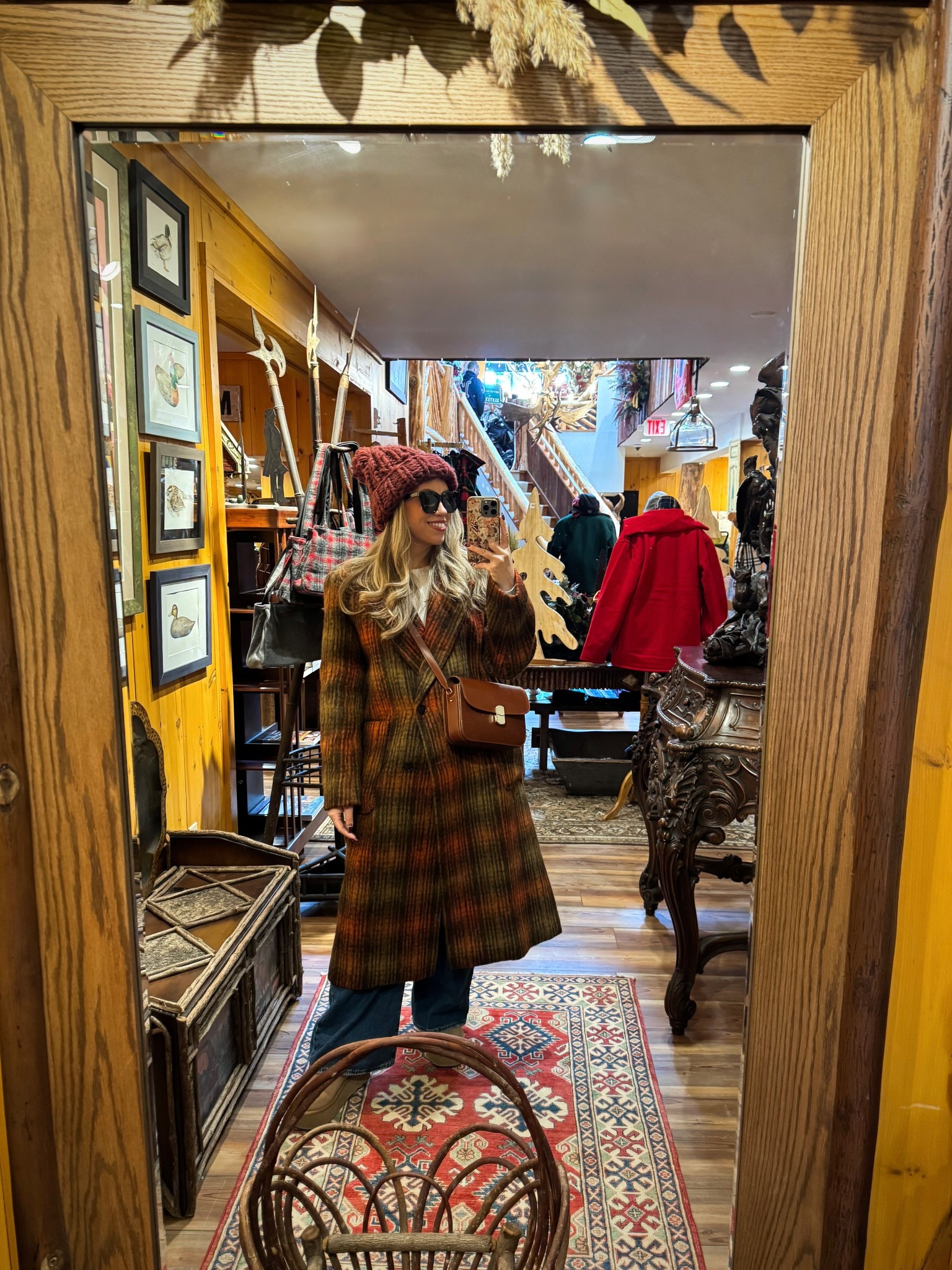 Winter outfit, holiday shopping outfit.

#LTKootd #LTKMidsize #LTKHoliday