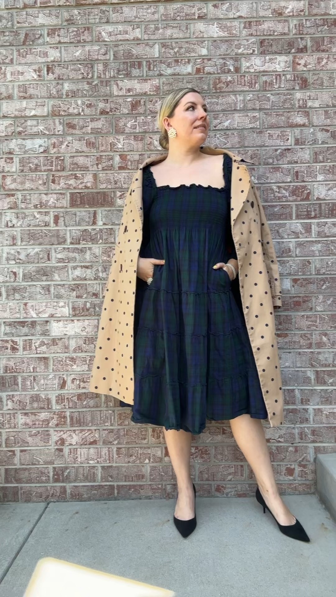 Polo Holiday Look 5
A curated style series

I remember reading in several style books that EVERYONE needs a trench coat…and thinking that I hate trench coats. Haha
Turns out you just need to find the right trench coat for you and then you fall in love. ❤️ 

My trench is from Boden, one of my absolute fave brands to wear. Today I m linking to some of my faves from their current range.

Dress - Hill House Home
Trench - Boden
Shoes - Jimmy Choo (linked) 
Bag - vintage (similar linked)
Earrings - Lele Sadoughi
Ring - ? Not sure? Stella & Dot?