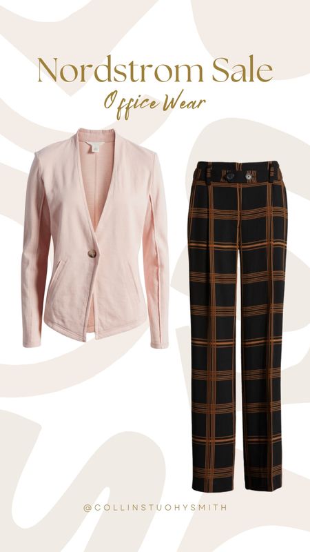 Loving these pants and blazer for the office from Nordstrom’s Sale!🖤

#LTKxNSale #LTKunder100 #LTKworkwear