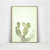 Cacti Print - Cactus Art Poster Wall | Etsy (US)