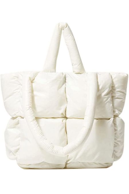 The cutest puffer tote bag! Lululemon look for less 

#LTKunder50 #LTKstyletip #LTKitbag