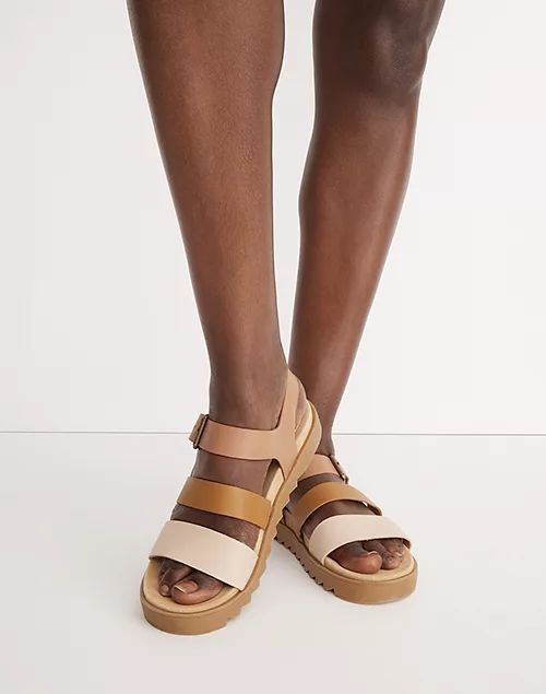The Addie Sandal in Colorblock | Madewell