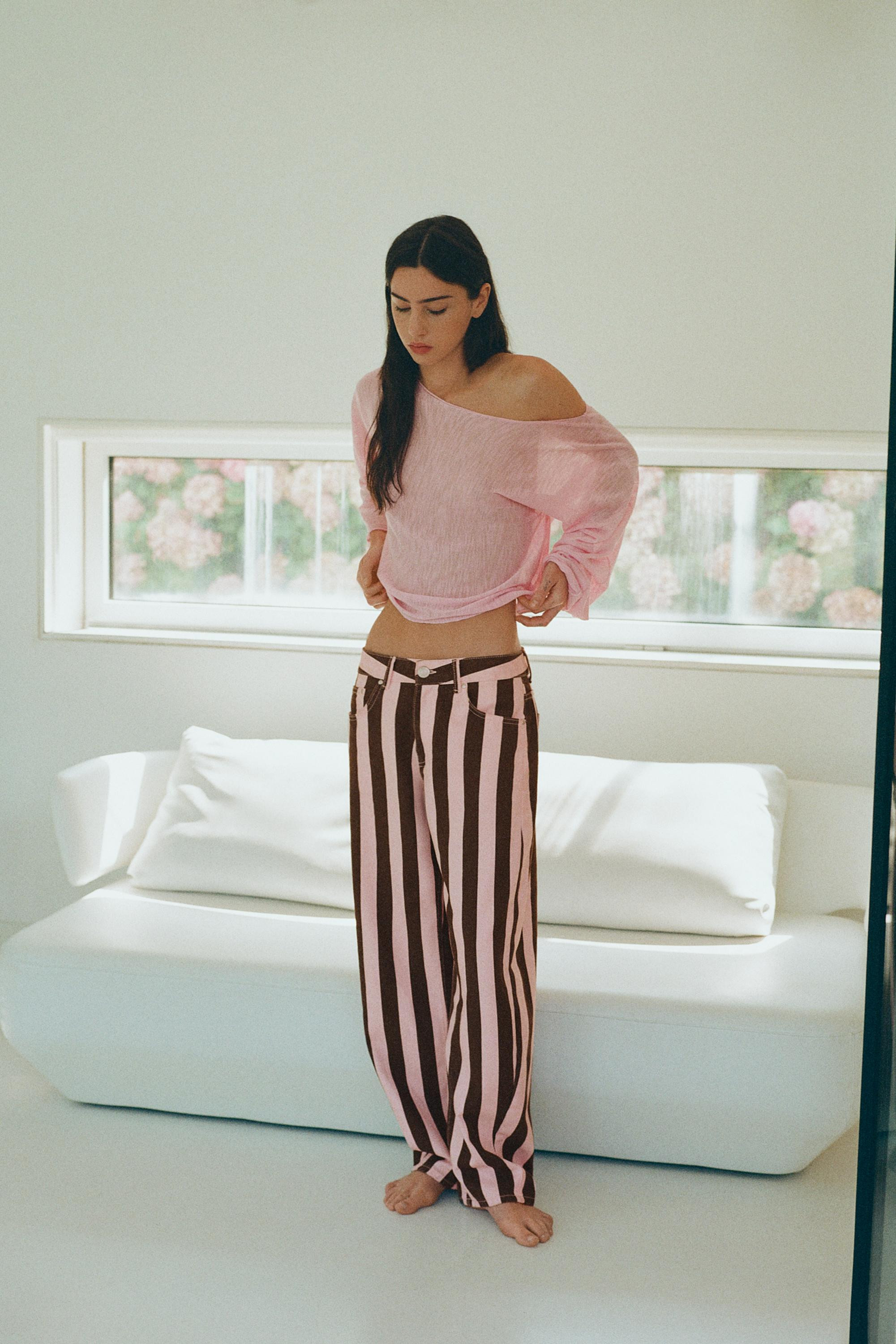Gestreepte barrel broek | PULL and BEAR NL
