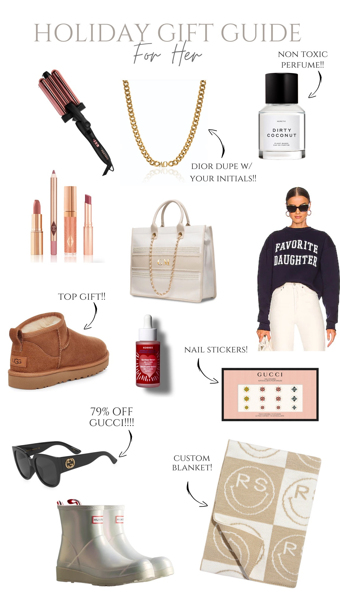 Holiday Gift Guide For Her 🤍🤎