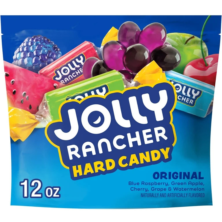 JOLLY RANCHER Original Fruit Flavored Hard Candy Bag, 12 oz | Walmart (US)