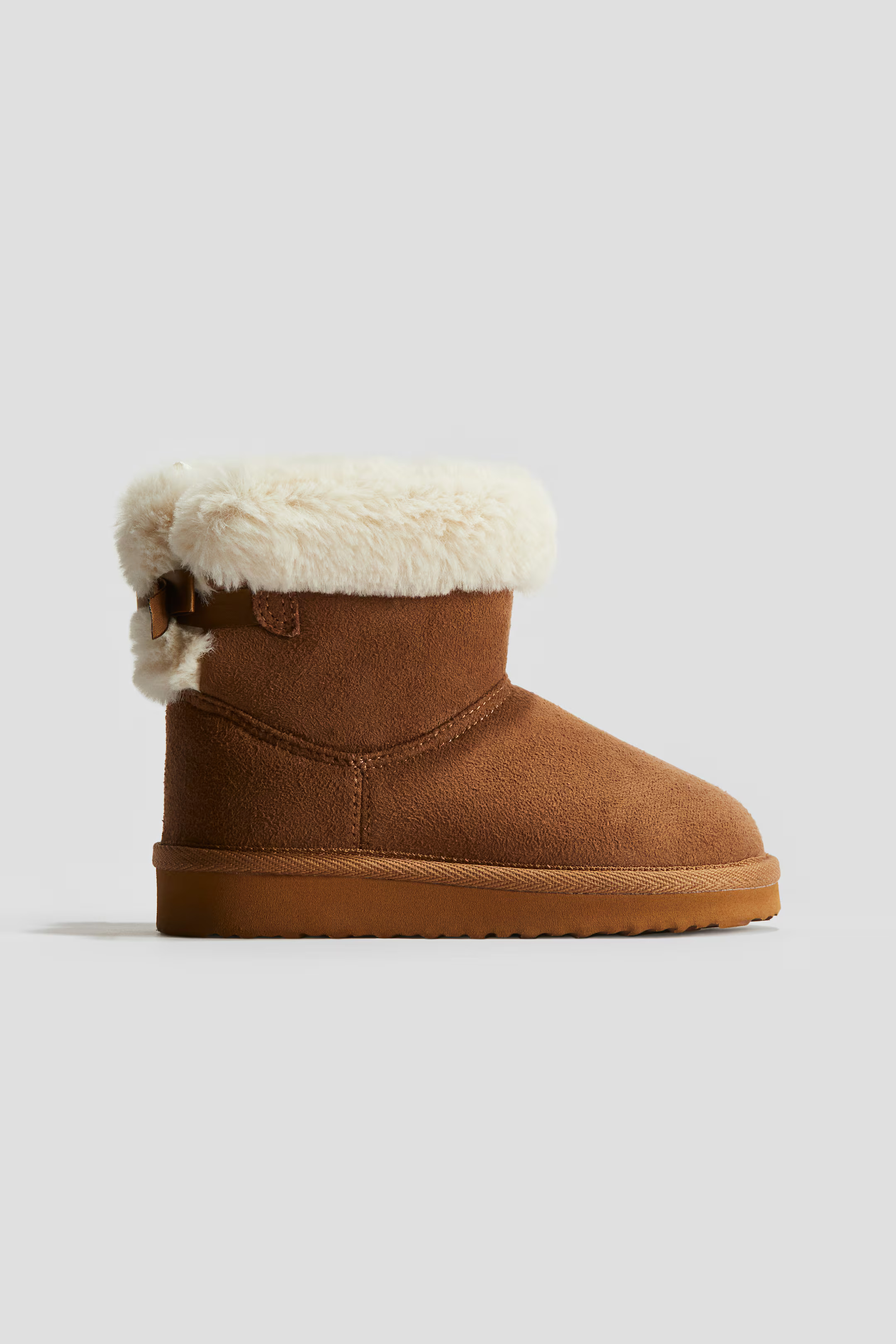 Warm-lined boots - Brown - Kids | H&M US | H&M (US + CA)
