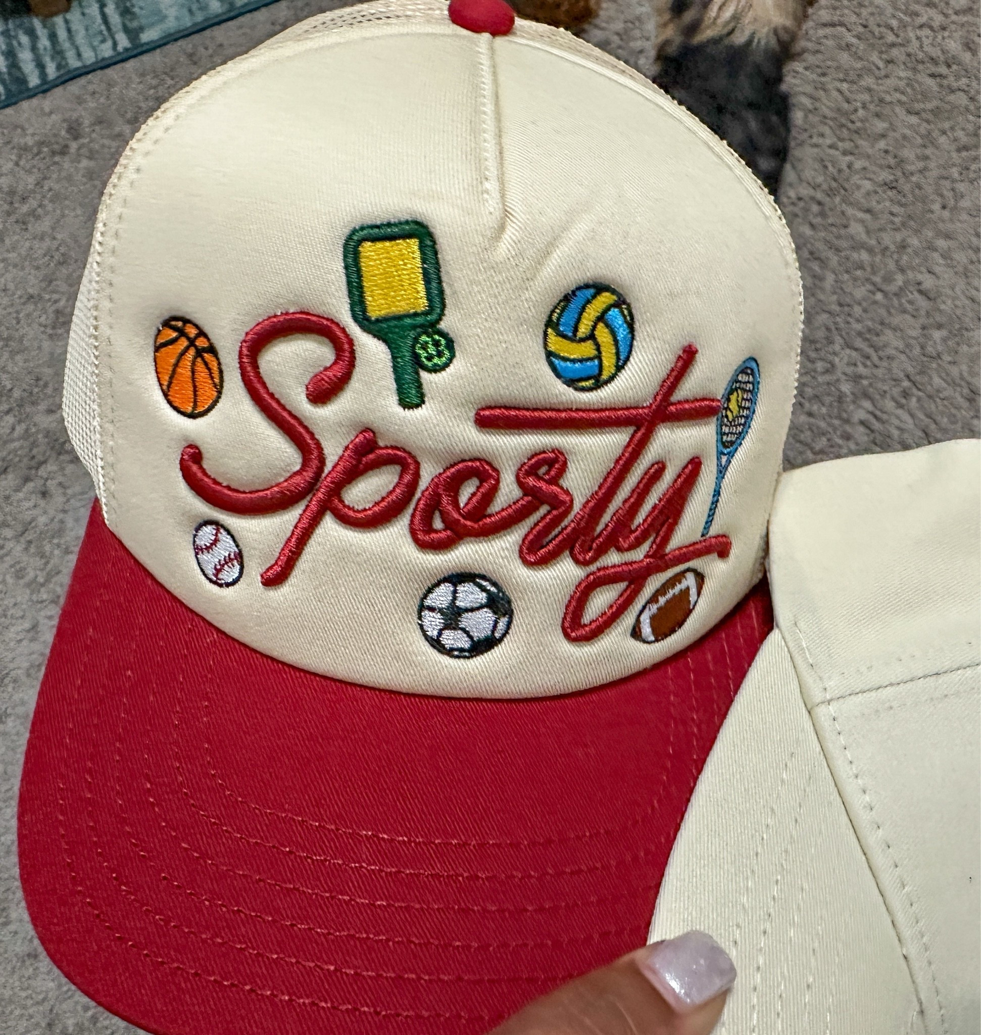Added a new hat to my collection since it’s sports season for my kiddos. #raisingathletes #sports #hats #fashionfriday